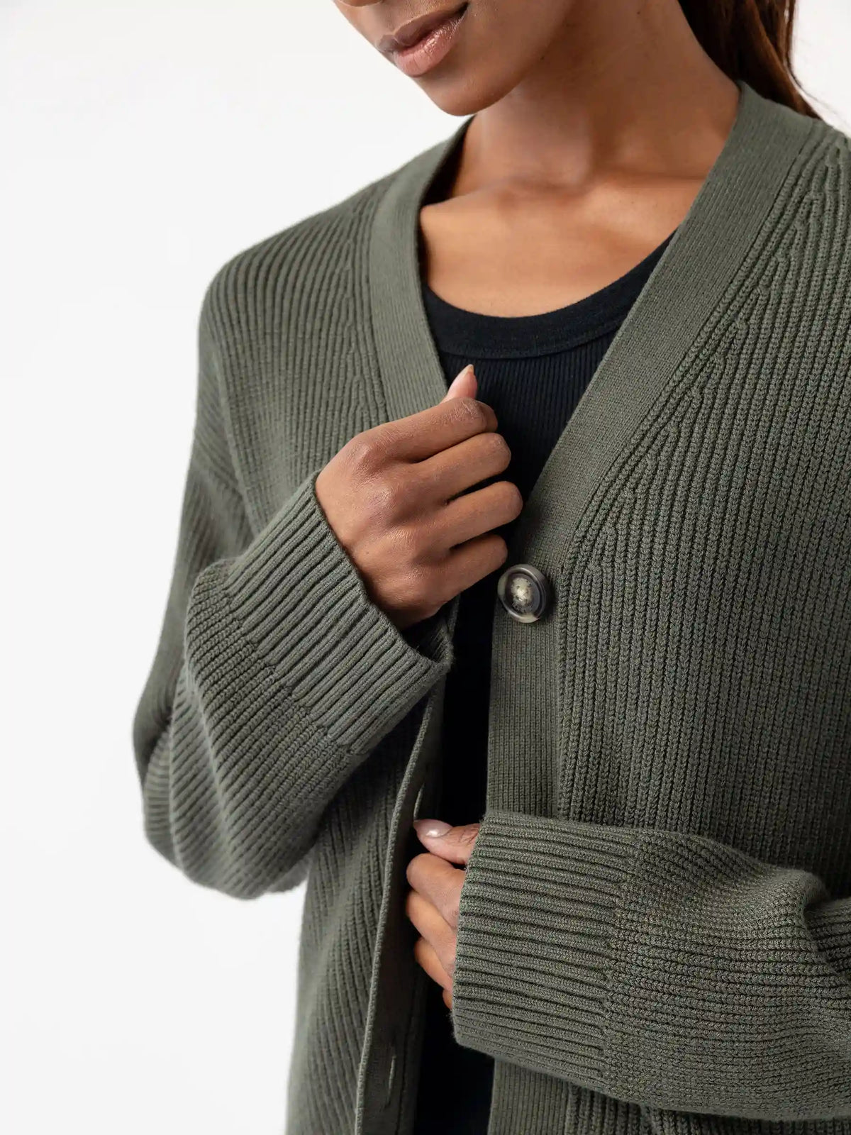 Oversized Classic Cardigan