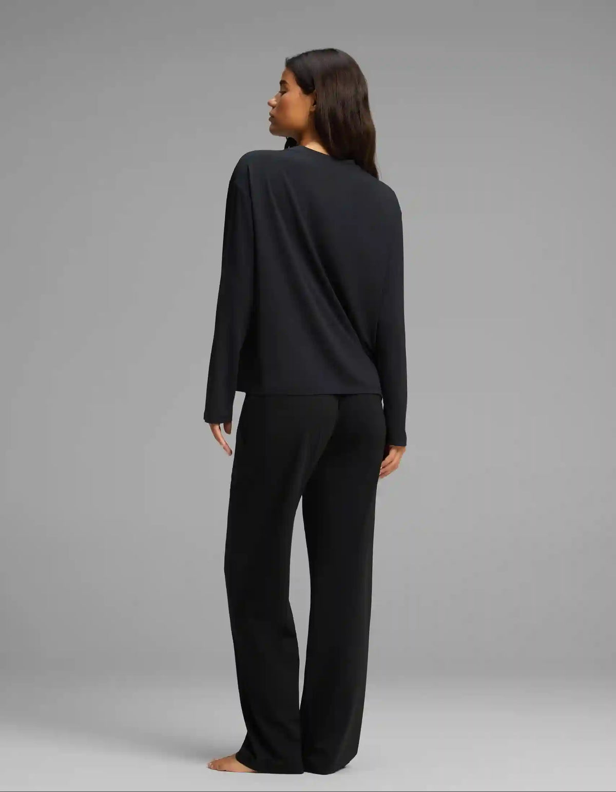 Women's First Layer Long Sleeve Sleep Tee & Pajama Pant Set