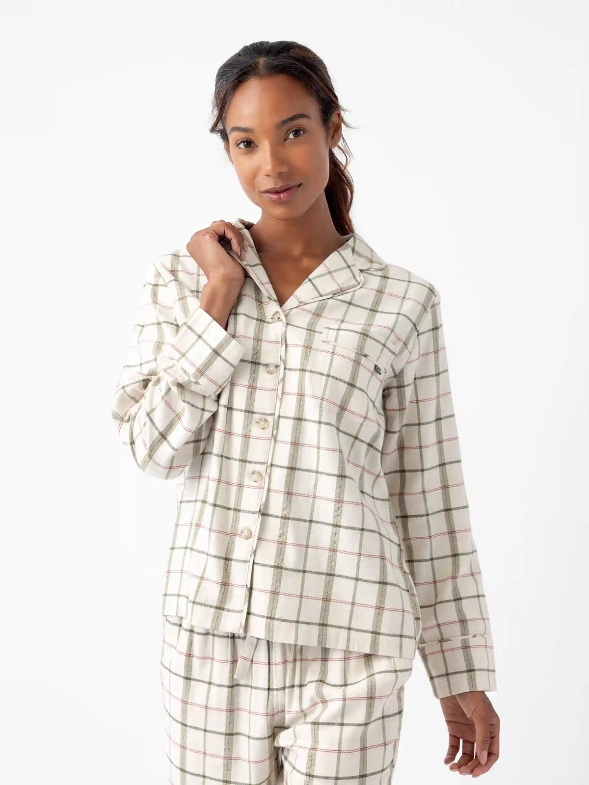 Women's Farmhouse Long Sleeve Pajama Top