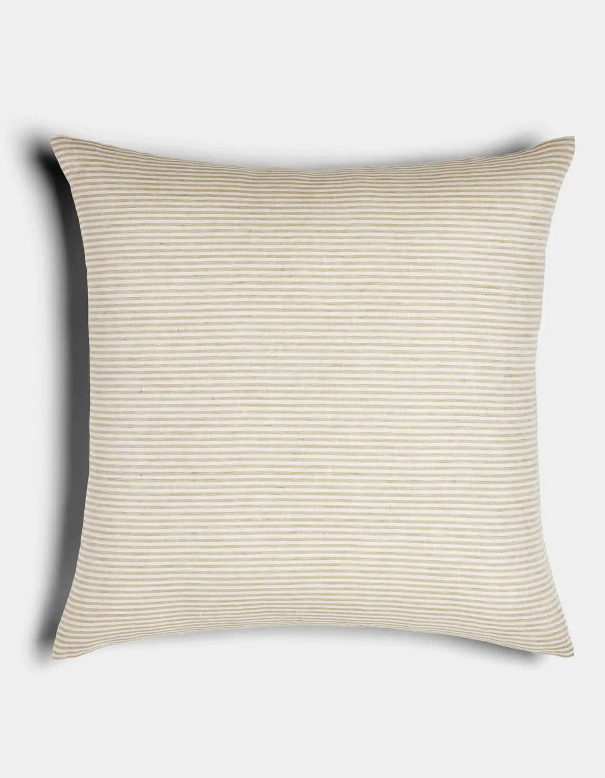 Striped Linen Throw Pillow