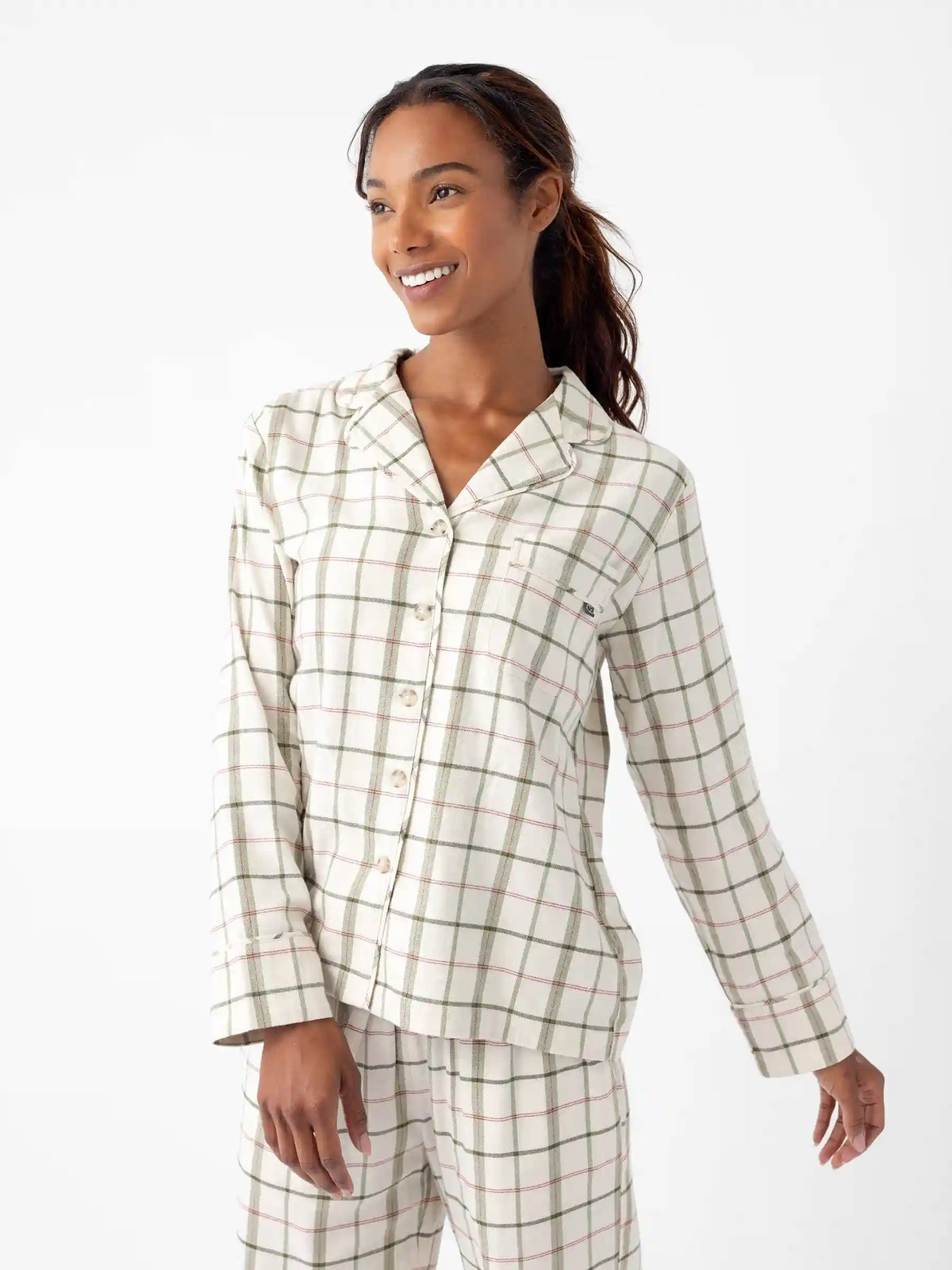 Women's Farmhouse Long Sleeve Pajama Top