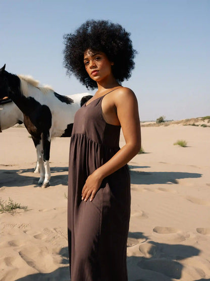 Women's Sunset Gathered Dress