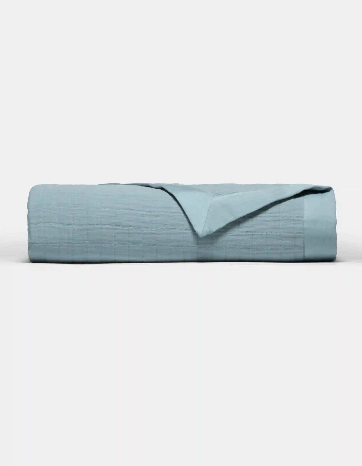 Waterfront Grid Matelasse Blanket