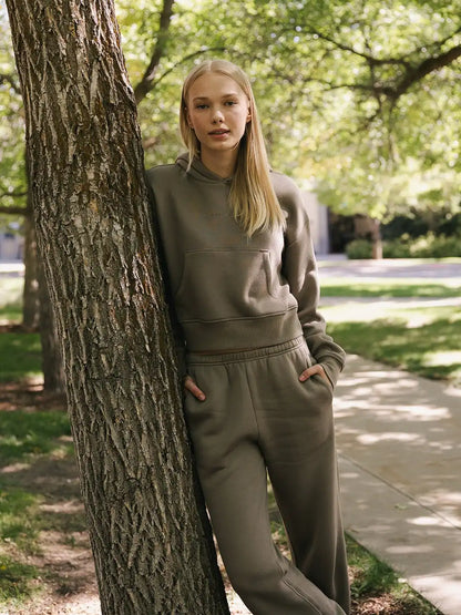 Women's CityScape 1.0 Cropped Hoodie - Last Chance