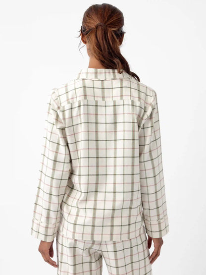 Women's Farmhouse Long Sleeve Pajama Top