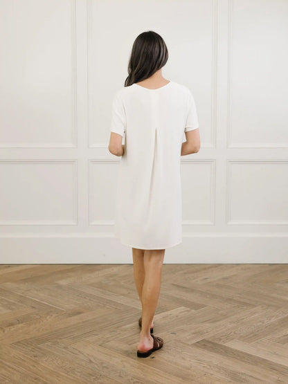 Women's Bamboo Rib-Knit Boyfriend Sleep Dress