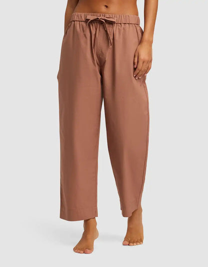 Women's Sutton Long Sleeve Cropped Pajama Set - Last Chance