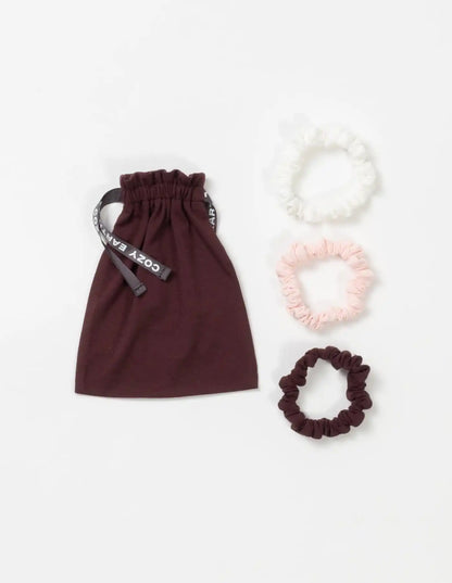 Bamboo Stretch Knit Skinny Scrunchies