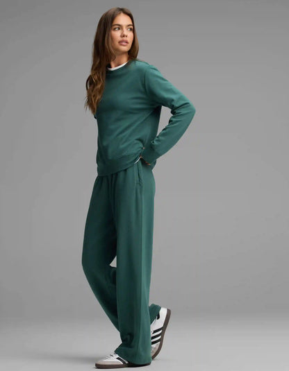 Women's Versa Crewneck & Wide Leg Pant Set