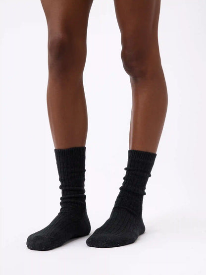 Women's Plush Lounge Calf Sock 3-Pack