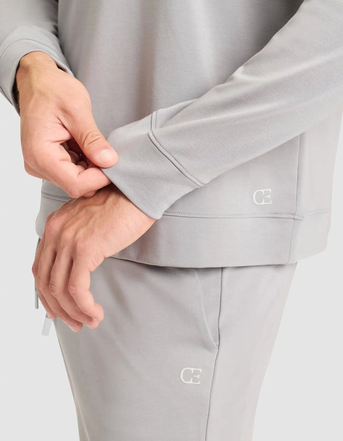 Men's Brushed Bamboo Pullover Crew - Last Chance