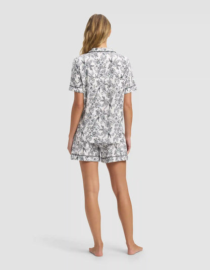 Women's Bamboo Stretch-Knit Short Sleeve Pajama Set - Last Chance