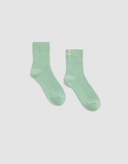 Women's Plush Lounge Quarter Sock