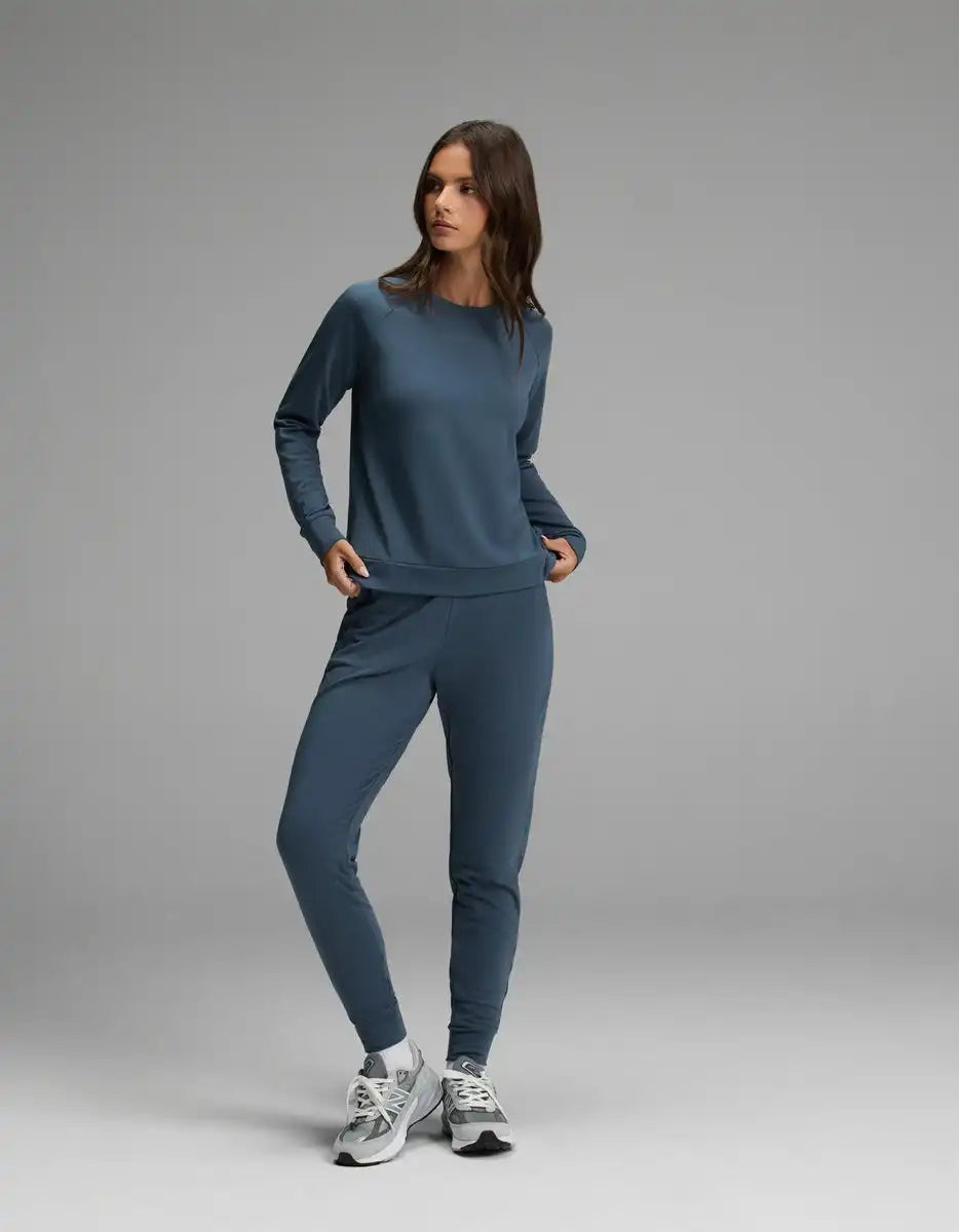 Women's Brushed Bamboo Pullover Crew