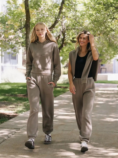 Women's CityScape 1.0 Cropped Hoodie