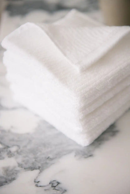Ribbed Terry Washcloths - Last Chance