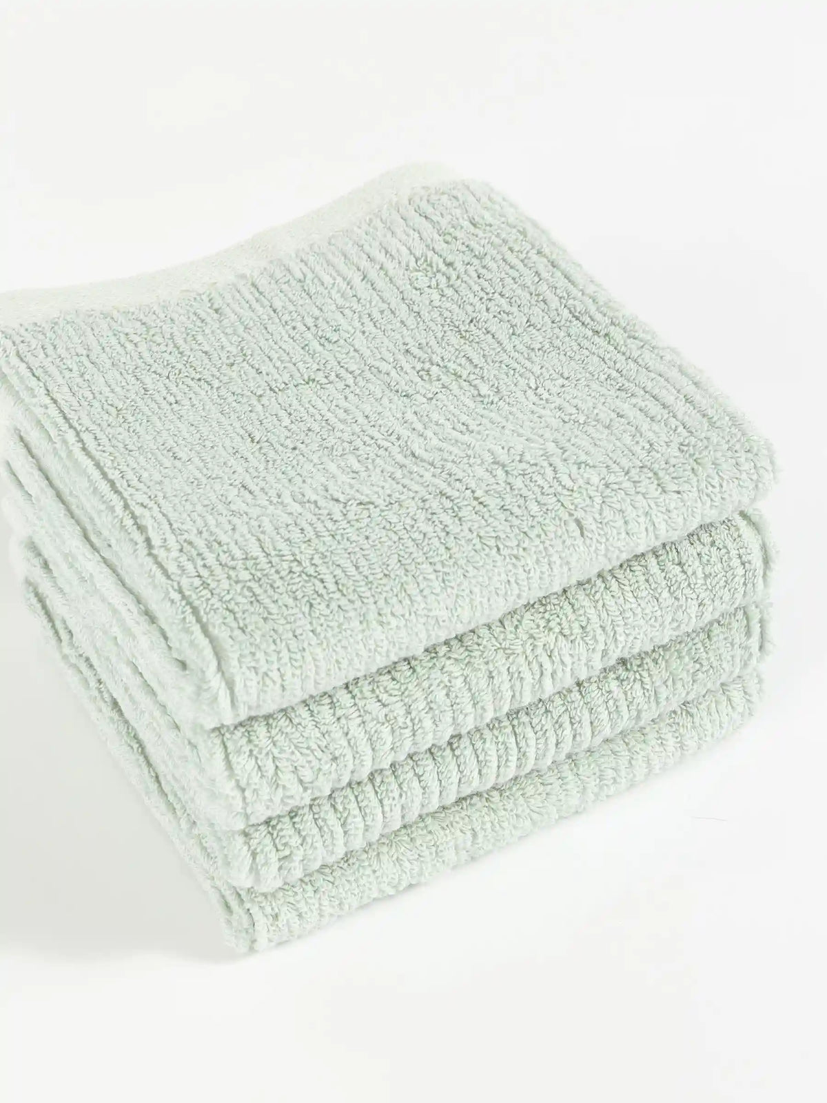 Ribbed Terry Washcloths - Last Chance