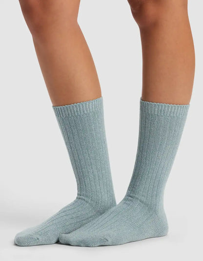 Women's Plush Lounge Calf Sock 3-Pack