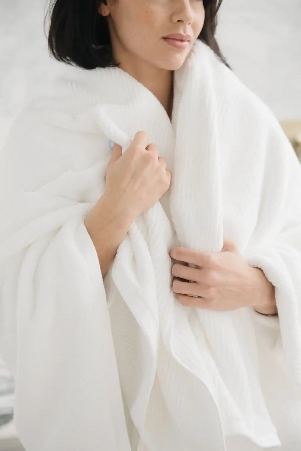 Ribbed Terry Bath Sheets - Last Chance