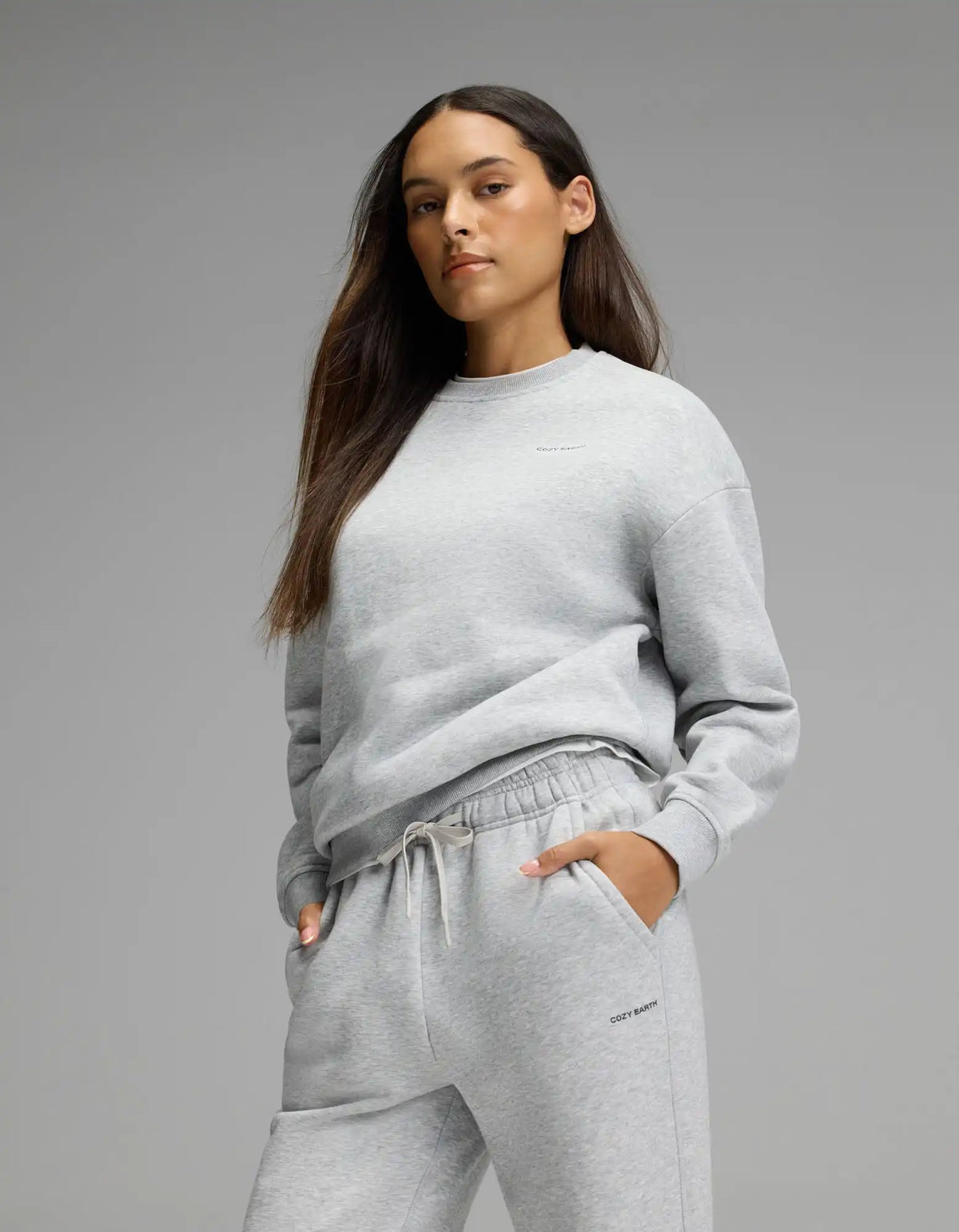 Women's CityScape Crewneck & Wide Leg Pant Set