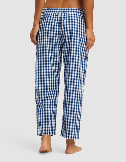 Women's Sutton Long Sleeve Cropped Pajama Set - Last Chance