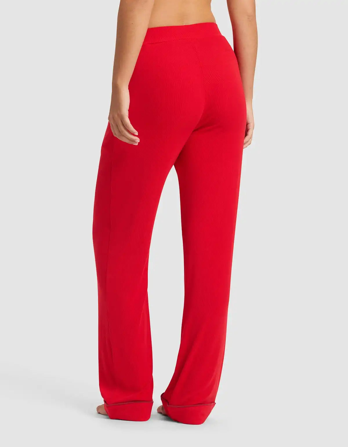 Women's Bamboo Rib-Knit Classic Pajama Pant