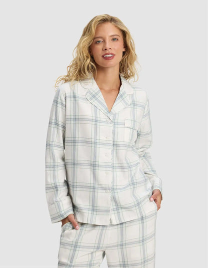 Women's Farmhouse Long Sleeve Pajama Top