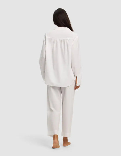 Women's Sutton Long Sleeve Cropped Pajama Set
