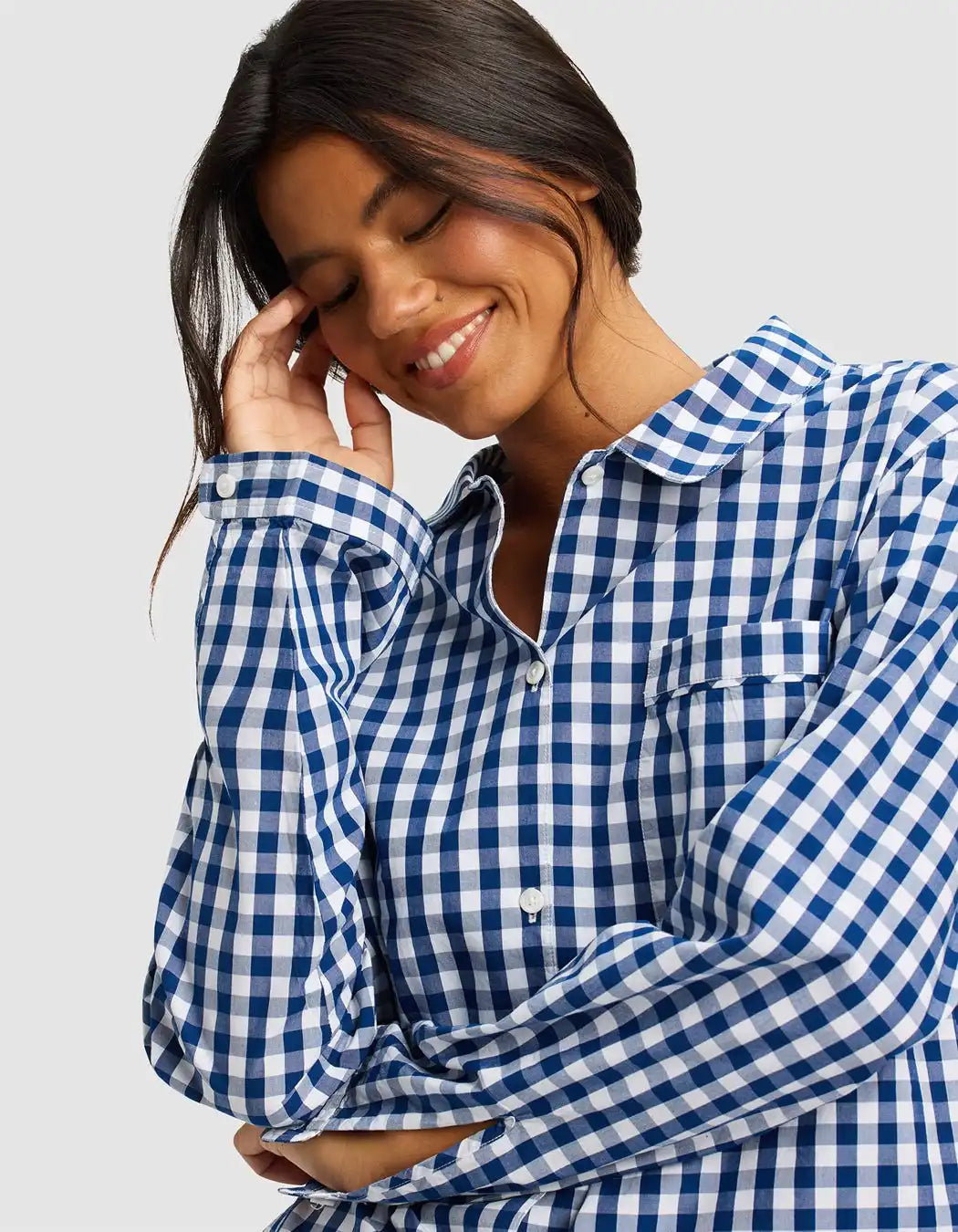 Women's Sutton Long Sleeve Cropped Pajama Set