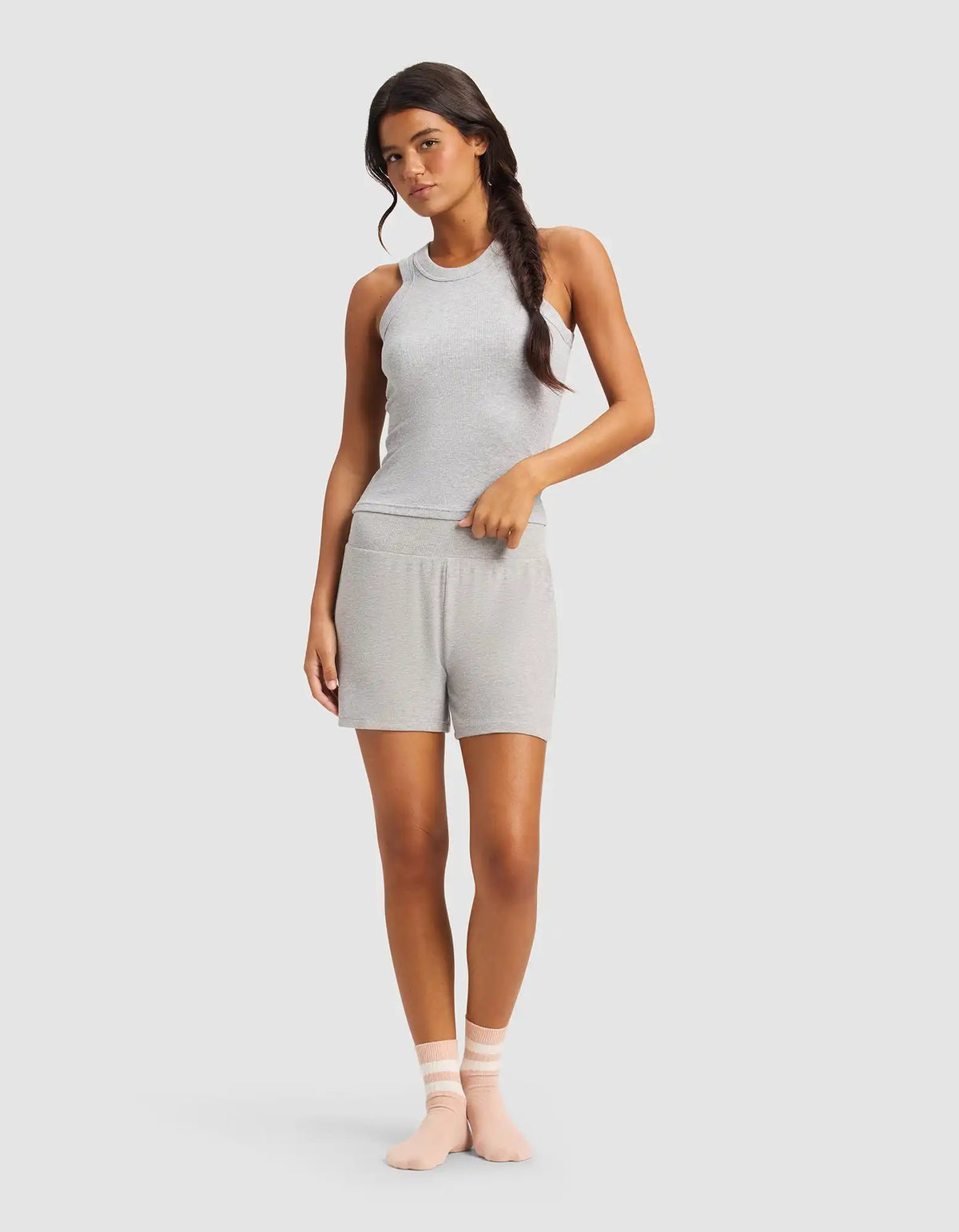 Women’s Bamboo Rib-Knit Lounge Short