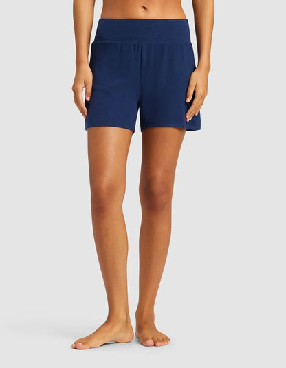 Women’s Bamboo Rib-Knit Lounge Short