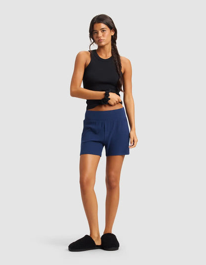 Women’s Bamboo Rib-Knit Lounge Short
