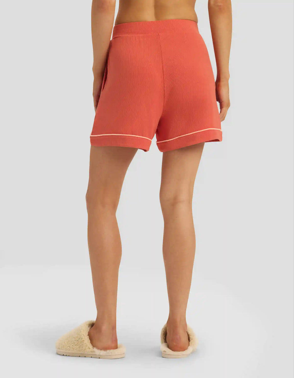 Women's Bamboo Rib-Knit Classic Pajama Short