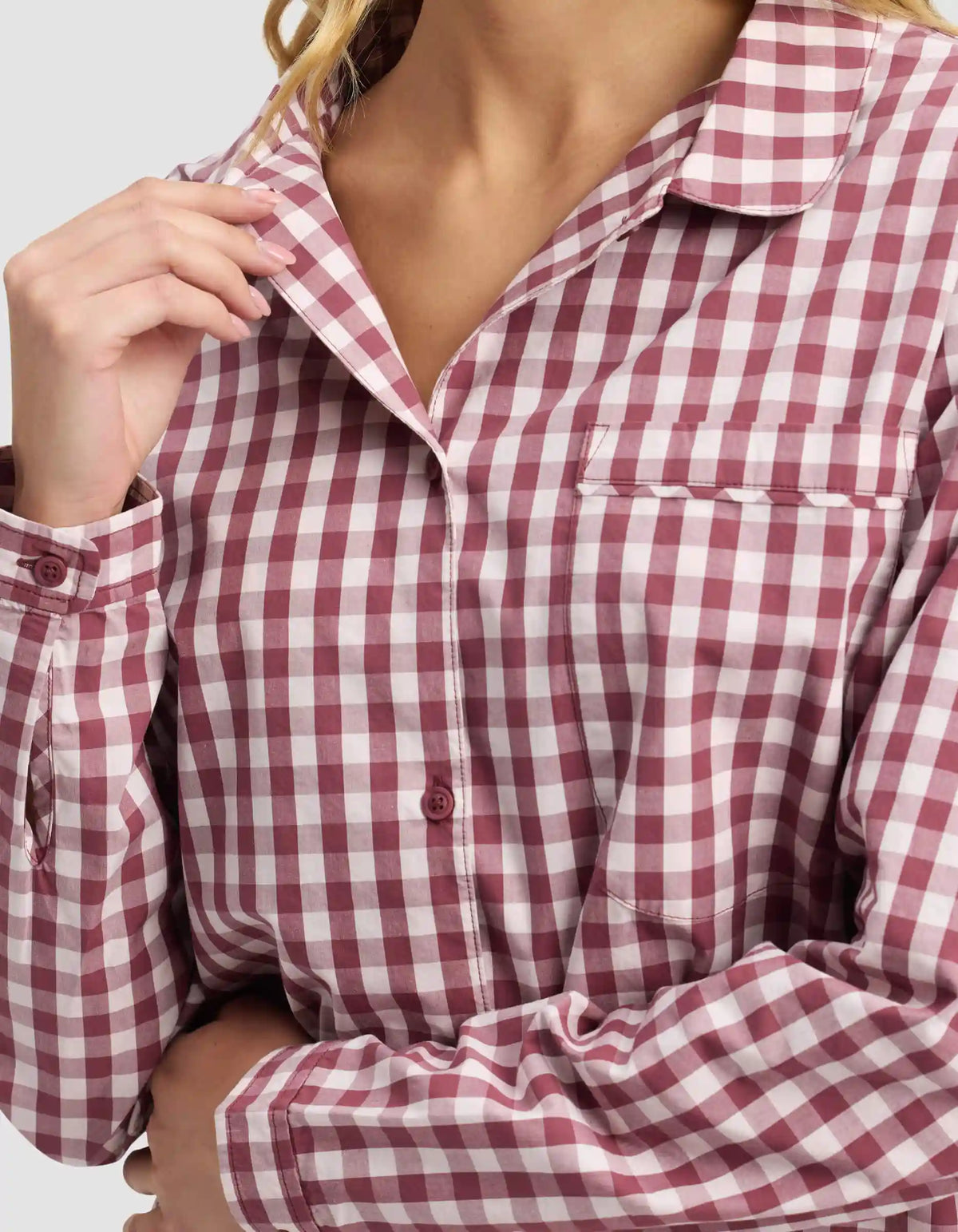 Women's Sutton Long Sleeve Pajama Top