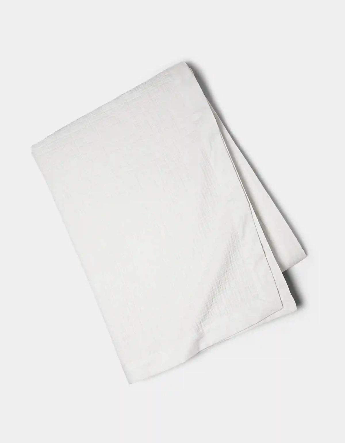 Waterfront Grid Matelasse Blanket