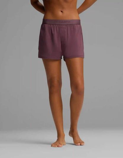 Women's First Layer Boyfriend Sleep Tee & Boxer Short Set
