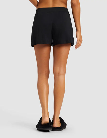 Women's Bamboo Stretch-Knit Lounge Tee & Shorts Set