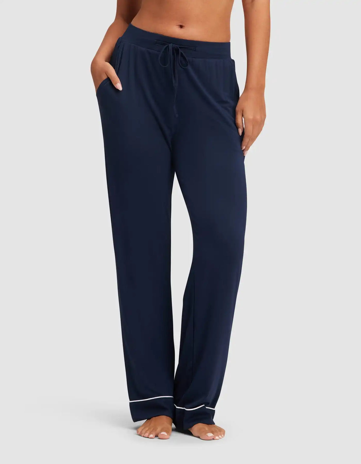 Women's Bamboo Stretch-Knit Pajama Pant - Petite