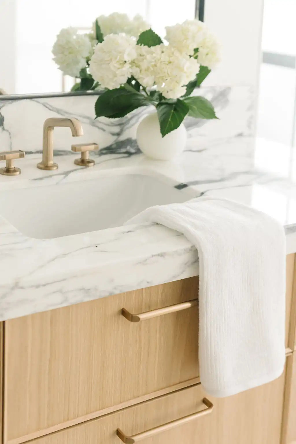 Ribbed Terry Hand Towels - Last Chance