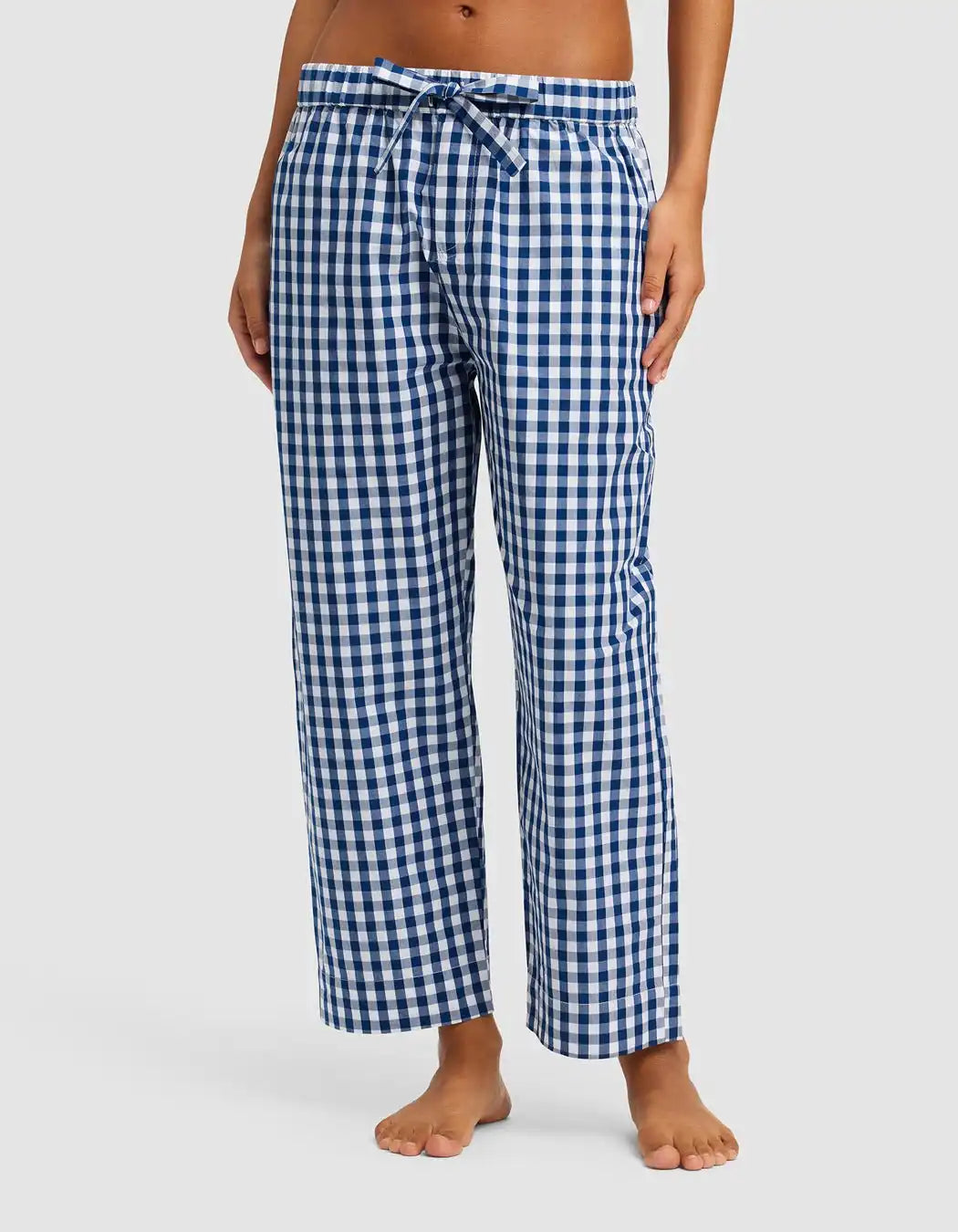 Women's Sutton Long Sleeve Cropped Pajama Set - Last Chance