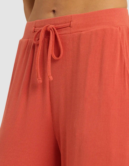 Women's Bamboo Rib Knit Classic Pajama Pant - Last Chance