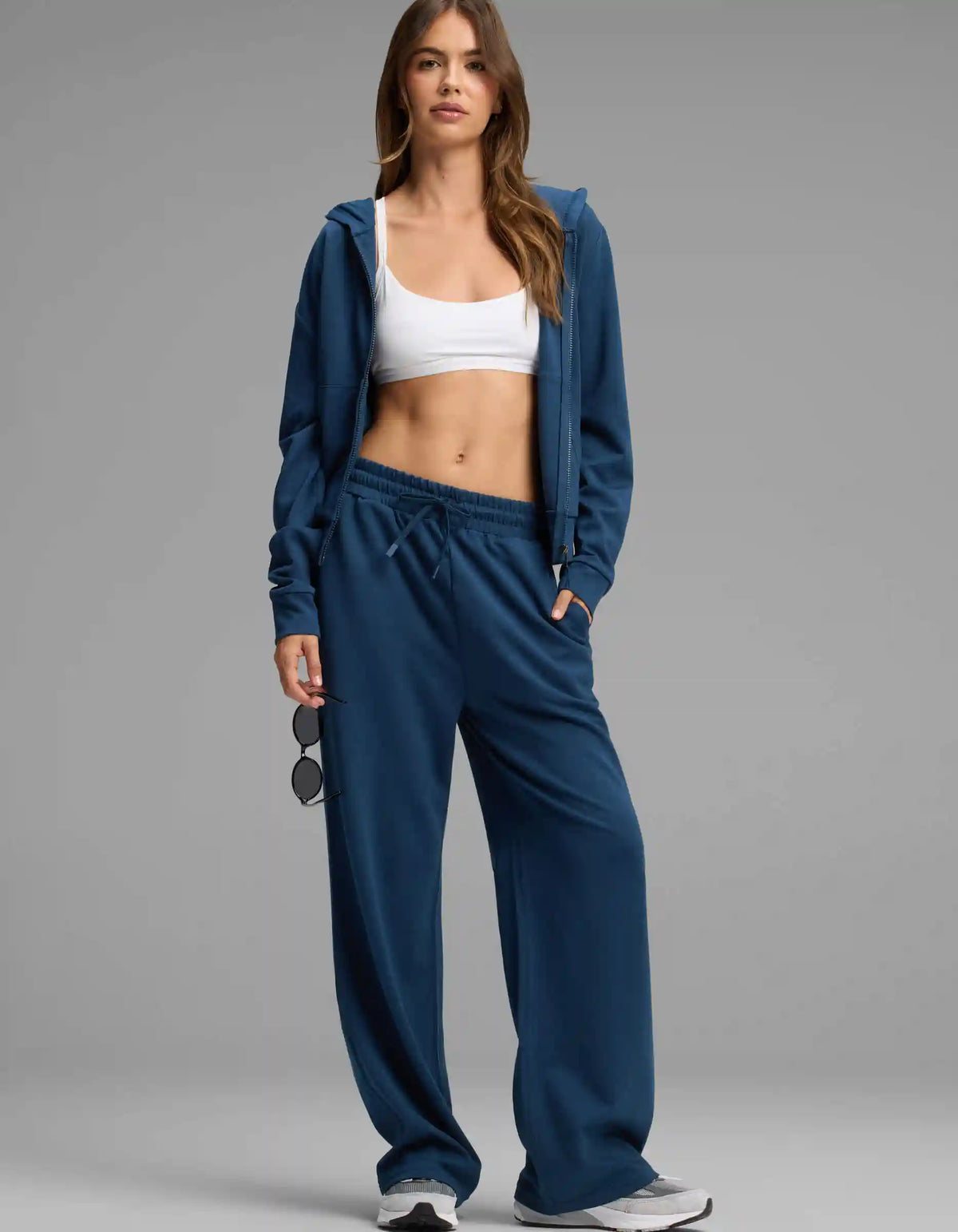 Women's Versa Full-Zip Hoodie & Wide Leg Pant Set