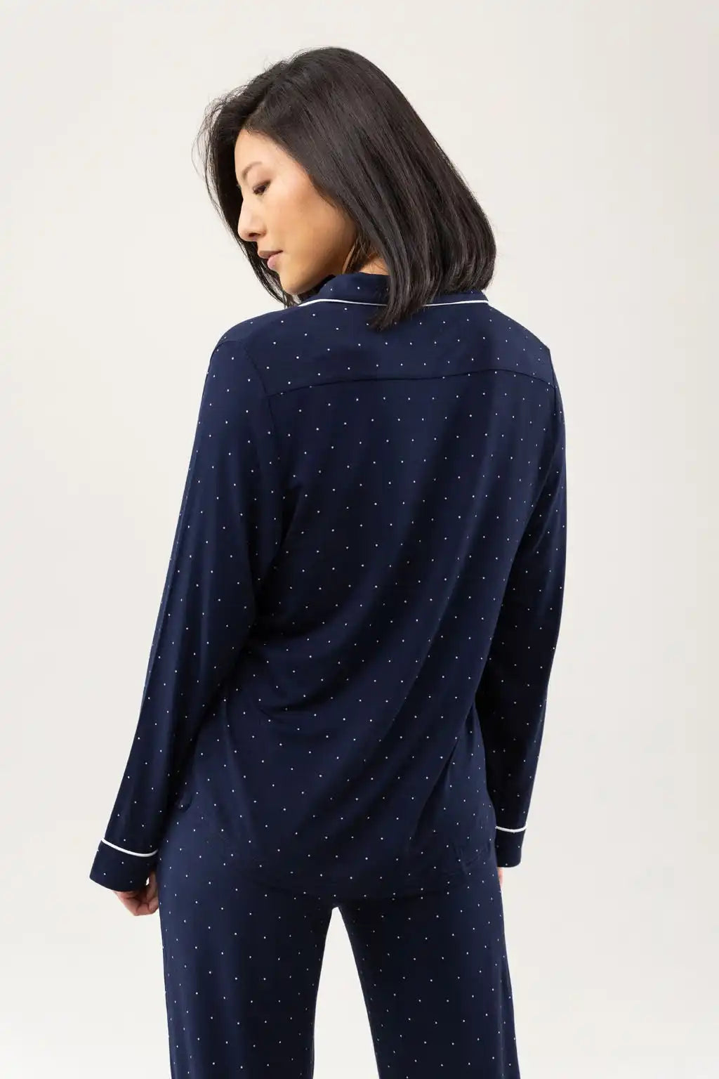Women's Bamboo Stretch-Knit Long Sleeve Pajama Top - Last Chance