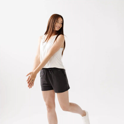 Women's Brushed Bamboo Jogger Shorts