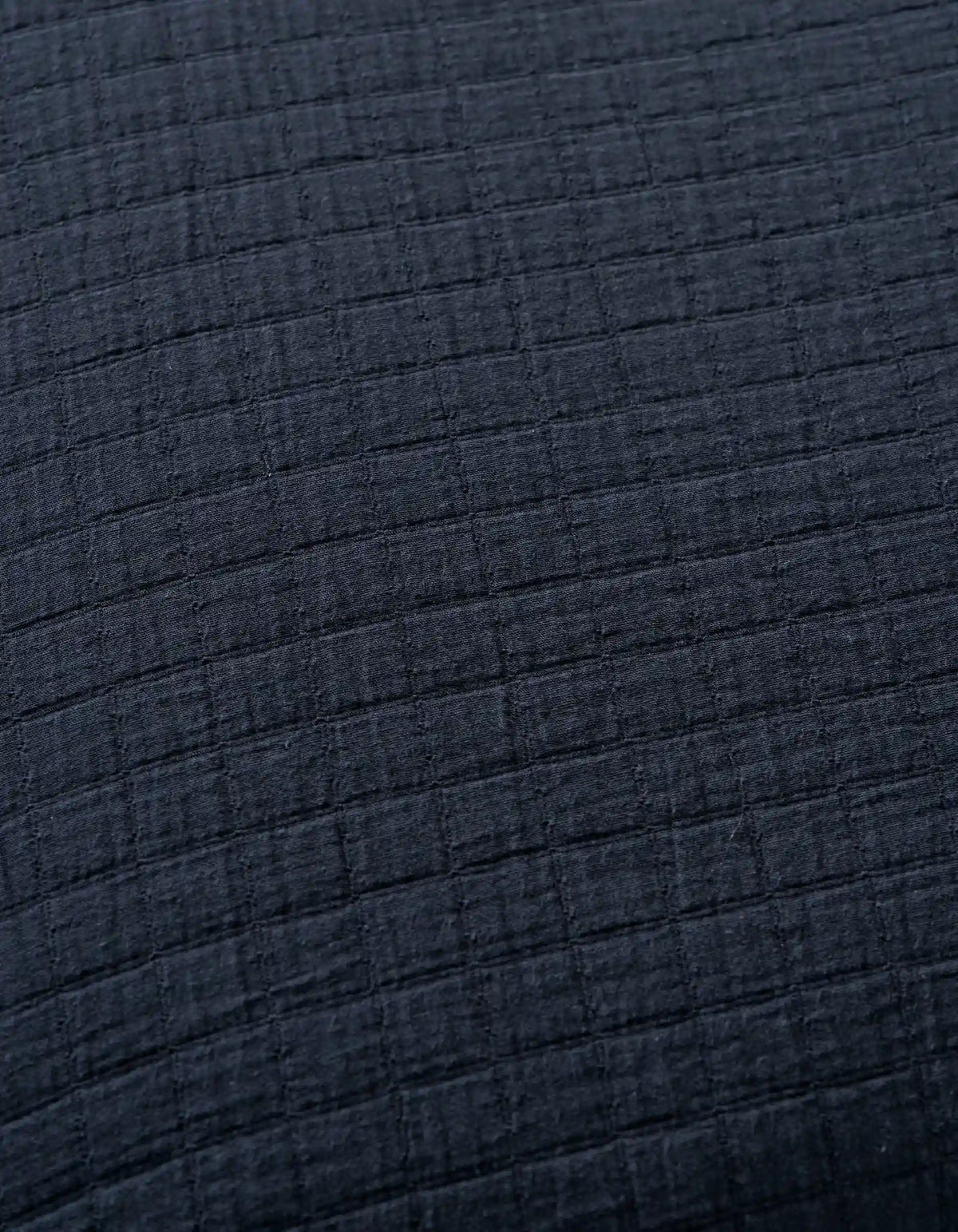 Waterfront Grid Matelasse Blanket