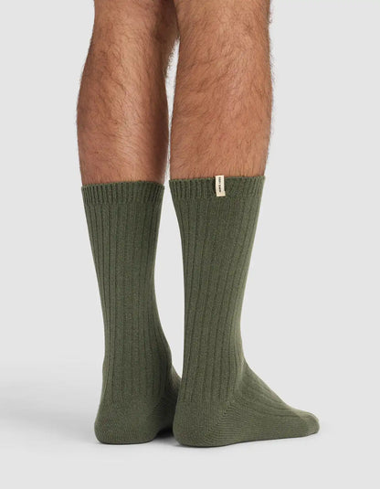 Men's Plush Lounge Calf Sock 3-Pack